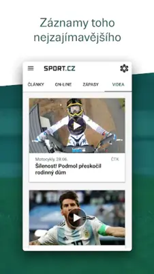 Sport.cz android App screenshot 0